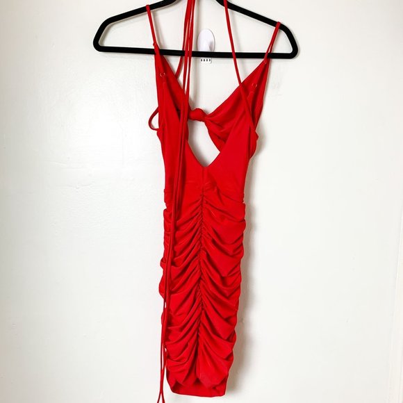 Tiger mist Lisle red bodycon dress XS - Picture 7 of 7